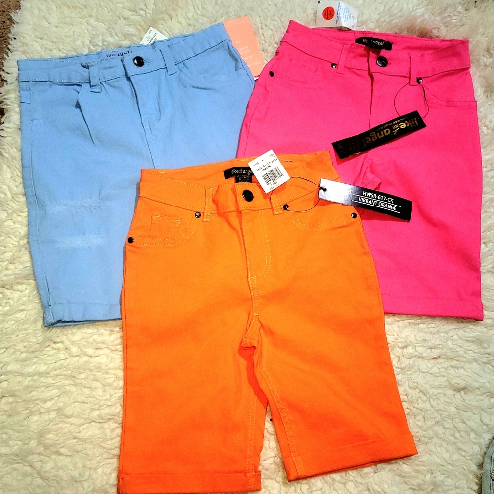 Bermuda Shorts Youth girls size  10/12